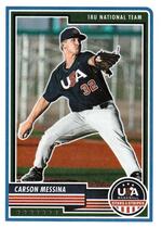 2023 Panini USA Baseball Stars & Stripes (Optichrome) #10 Carson Messina