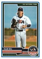 2023 Panini USA Baseball Stars & Stripes (Optichrome) #2 Talan Bell