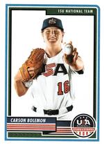 2023 Panini USA Baseball Stars & Stripes (Optichrome) #22 Carson Bolemon