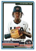 2023 Panini USA Baseball Stars & Stripes (Optichrome) #34 Ryan Mitchell