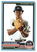 2023 Panini USA Baseball Stars & Stripes (Optichrome) #36 Sebastian Norman