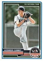 2023 Panini USA Baseball Stars & Stripes (Optichrome) #43 Alexander Clemmey