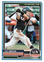 2023 Panini USA Baseball Stars & Stripes (Optichrome) #48 Colt Emerson