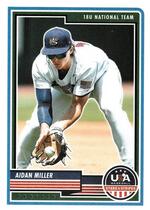 2023 Panini USA Baseball Stars & Stripes (Optichrome) #56 Aidan Miller