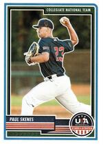 2023 Panini USA Baseball Stars & Stripes (Optichrome) #87 Paul Skenes