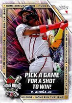 2023 Topps Home Run Challenge Used #HRC-15 Ronald Acuna Jr.