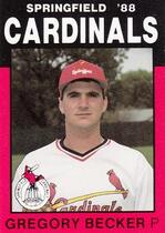 1988 Best Springfield Cardinals #5 Greg Becker