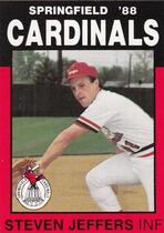 1988 Best Springfield Cardinals #20 Steve Jeffers