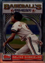 1993 Finest Base Set #168 Delino DeShields