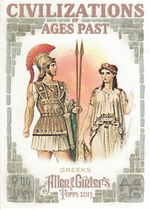 2013 Topps Allen and Ginter Civilizations of the Past #CAP-GRK Greeks