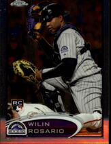 2012 Topps Chrome #165 Wilin Rosario