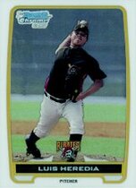 2012 Bowman Chrome Prospects #BCP70 Luis Heredia