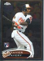 2012 Topps Chrome #189 Xavier Avery