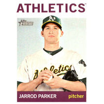 2013 Topps Heritage #108 Jarrod Parker