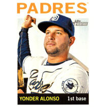 2013 Topps Heritage #252 Yonder Alonso