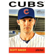 2013 Topps Heritage #322 Scott Baker