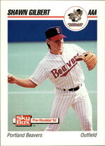 1992 SkyBox AAA #186 Shawn Gilbert