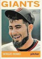 2013 Topps Heritage #253 Sergio Romo