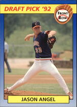 1992 Front Row Draft Picks #10 Jason Angel