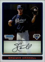 2009 Bowman Chrome Prospects #BCP27 Sawyer Carroll