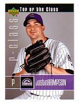 2004 Upper Deck r-class #125 Justin Hampson