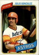 1980 Topps Base Set #696 Julio Gonzalez