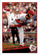 2009 Topps Base Set Series 1 #299 Cole Hamels