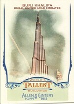 2012 Topps Allen and Ginter Worlds Tallest Buildings #WTB1 Burj Khalifa