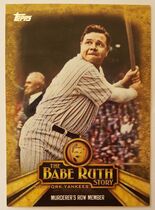 2015 Topps The Babe Ruth Story #BR-8 Murderers Row Member New York Yanke