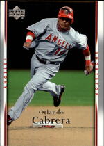 2007 Upper Deck Base Set Series 1 #137 Orlando Cabrera