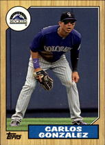 2012 Topps 1987 Topps Minis Series 2 #TM61 Carlos Gonzalez