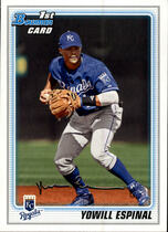 2010 Bowman Prospects #BP84 Yowill Espinal