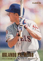 1996 Fleer Base Set #53 Orlando Palmeiro