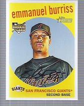 2008 Topps Heritage High Numbers #589 Emmanuel Burriss