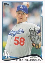 2014 Topps Base Set Series 2 #623 Chad Billingsley