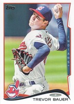 2014 Topps Base Set Series 2 #539 Trevor Bauer