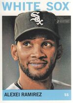 2013 Topps Heritage #352 Alexei Ramirez