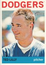 2013 Topps Heritage #373 Ted Lilly