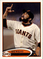 2012 Topps Base Set Series 2 #379 Sergio Romo