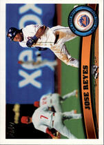 2011 Topps Base Set Series 2 #380 Jose Reyes