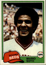 1981 Topps Base Set #354 Mario Soto
