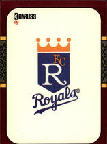 1987 Donruss Opening Day #268 Royals checklist