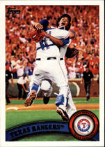 2011 Topps Base Set Series 2 #543 Texas Rangers