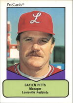 1990 ProCards AAA #533 Gaylen Pitts