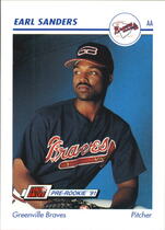 1991 Line Drive AA #218 Earl Sanders