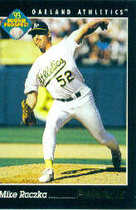1993 Pinnacle Base Set #277 Mike Raczka