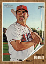 2011 Topps Heritage #422 Kendry Morales