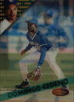 1994 Pinnacle Sportflics Rookie/Traded #72 Domingo Cedeno