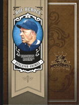 2005 Donruss Diamond Kings HOF Heroes #HH-7 Burleigh Grimes