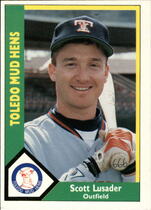 1990 CMC Toledo Mud Hens #19 Scott Lusader